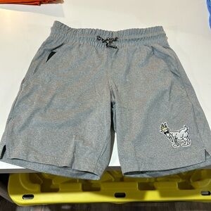 GOAT Cotton Shorts with white GOAT emblem